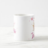 Personalized Floral Initial Mug – Letter I Koffiemok (Center)