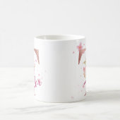 Personalized Floral Initial Mug – Letter T (Centre)