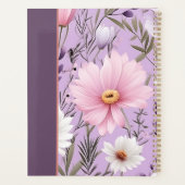 Personalized Floral Lavender Planner with Name (Dos)