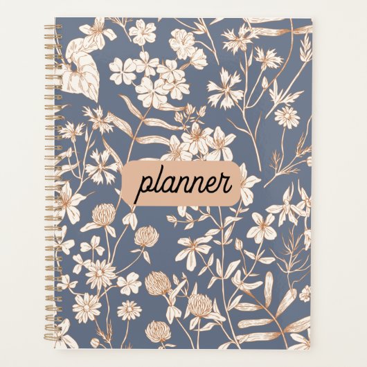 Personalized Floral Planner (Devant)