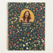 Personalized Floral Planner – Weekly & Monthly (Voorkant)