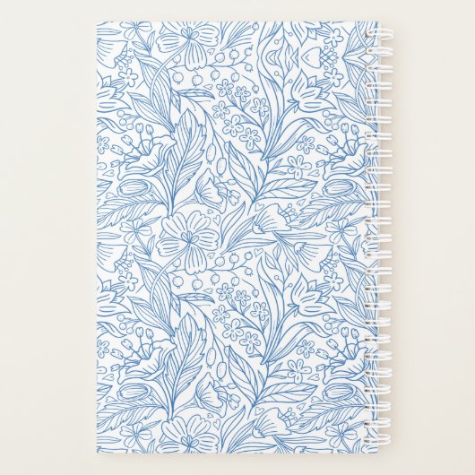 Personalized Floral Planner with Name (Dos)