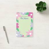 Personalized Floral Teacher Post-it® Notes (Kantoor)
