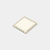 Personalized Floral Teacher Sticky Notes (Schuin)