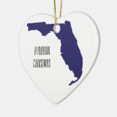 Personalized Florida Ornament (Links)