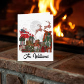 Personalized Folded Greeting Card Kaart