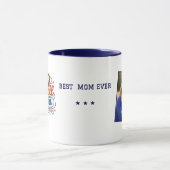 Personalized Football Mom Mug with Photo (Centre)