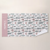 Personalized Forest Tree Kids (Serviette de bain)