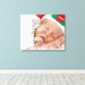 Personalized Foto Canvas Afdruk (Insitu (Houten vloer))