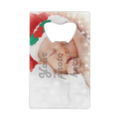 Personalized Foto Kredietkaart Flessenopener (Voorkant)
