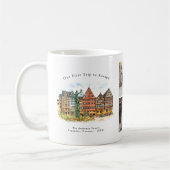 Personalized Frankfurt Germany Travel Photo Mug (Gauche)