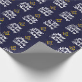 Personalized Freemason Masonic Square Birthday Cadeaupapier (Hoek)