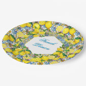 Personalized French Lemon   Papieren Bordje (Gekanteld)