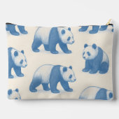 Personalized Fun and Cute Panda Pattern Etui (Achterkant)