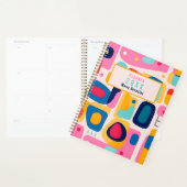 Personalized Fun Colorful 2025 Planner (Devant avec enveloppe)
