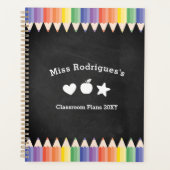 Personalized Fun Colorful Teacher Classroom (Devant)