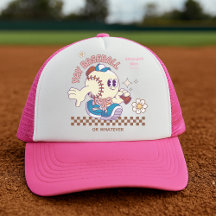 Personalized Funny Baseball Mum Retro Flower