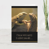 Personalized Funny Birthday Greeting Card Kaart (Voorkant)