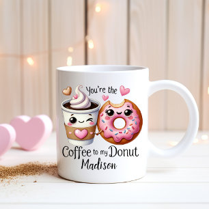 Personalized Funny Couples - Koffie voor mijn donu Koffiemok