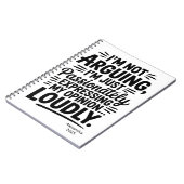 Personalized Funny Coworker Quote Notebook Notitieboek (Linkerzijde)