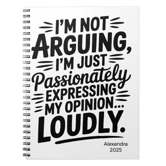 Personalized Funny Coworker Quote Notebook Notitieboek (Voorkant)