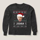 Personalized Funny Face Photo with Santa Hat Ugly (Motif recto)