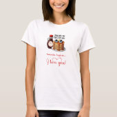 Personalized Funny Food Romantic Valentine T Shirt (Voorkant)