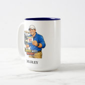 Personalized Funny Golf Fail Gift Mug (Devant gauche)