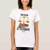 Personalized funny  law graduate  t-shirt (Voorkant)