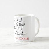 Personalized Funny Mug for Dad Koffiemok (Voorkant rechts)