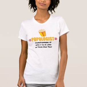 Personalized Funny Popcorn T-shirt
