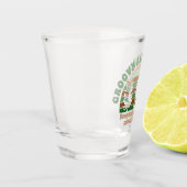 Personalized Funny Sasquatch Sanctuary Shot Glas (Links)