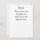 PERSONALIZED Funny Weddenschap Kaart voor Groom (Achterkant)