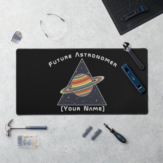 Personalized Future Astronomer Desk Mat (Poste de travail)