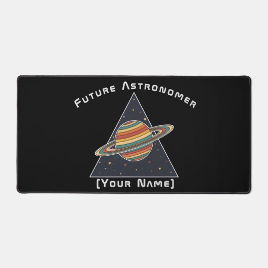 Personalized Future Astronomer Desk Mat (Recto)