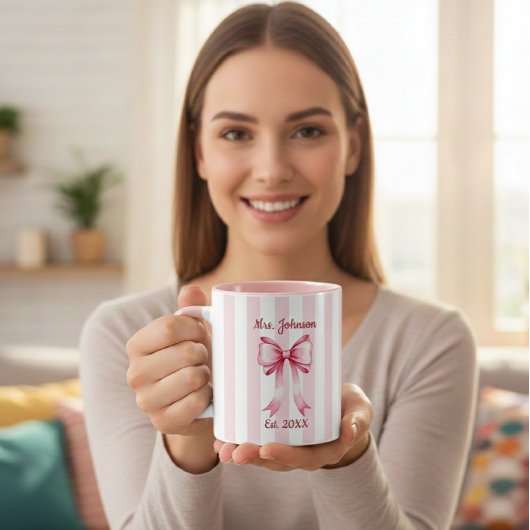 Personalized Future Mrs. Mug, Custom Engaged Mug