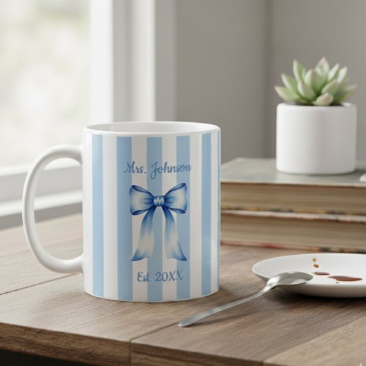 Personalized Future Mrs. Mug, Custom Engaged Mug
