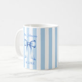 Personalized Future Mrs. Mug, Custom Engaged Mug Koffiemok (Voorkant links)