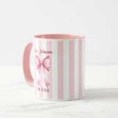 Personalized Future Mrs. Mug, Custom Engaged Mug Mok (Voorkant links)