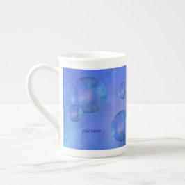 Personalized Galaxy Space- custom text and name Porselein Kop