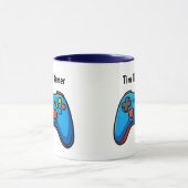 Personalized Gamer Coffee Mug Custom Name Gift (Centre)