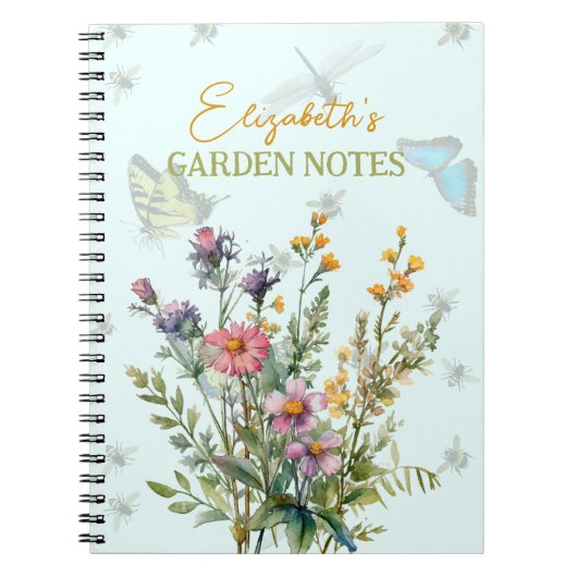 Personalized Garden Journal (Devant)