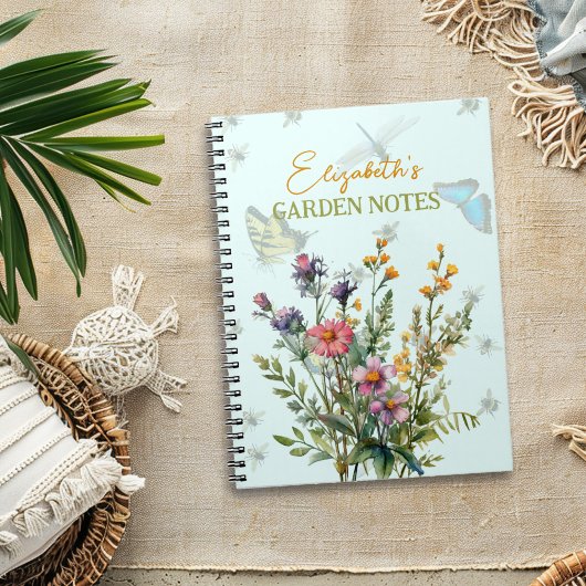 Personalized Garden Journal Notitieboek