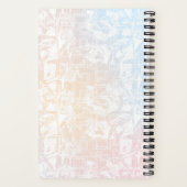 Personalized Geometric Pattern Notitieboek (Achterkant)