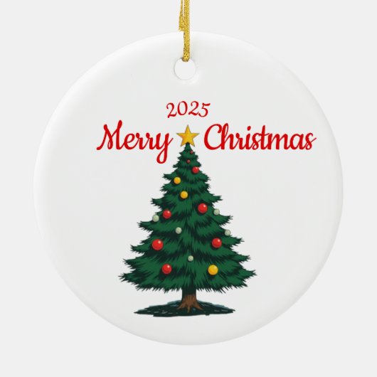 Personalized German Shepard Christmas Ornament (Achterkant)
