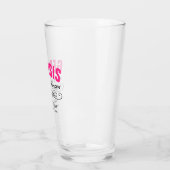 PERSONALIZED GETUIGE BRUIDSFEest Glas (Links)