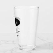 PERSONALIZED GETUIGE TROUWFEEST GLAS (Links)