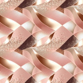 Personalized Gift Bag Rose Gold and Black Wrap Medium Cadeauzakje