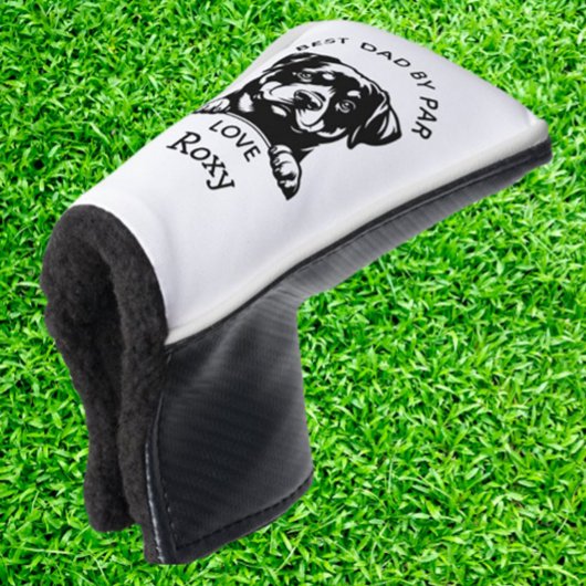 Personalized Gift for the Best Rottweiler Dad Golfheadcover