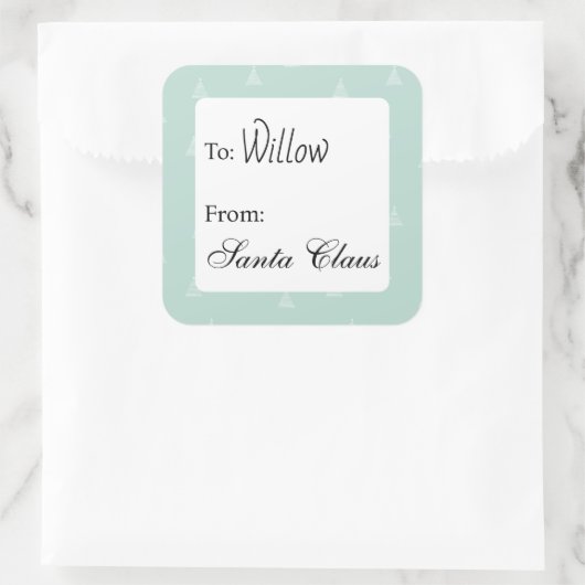 Personalized gift labels from custom name (Tas)